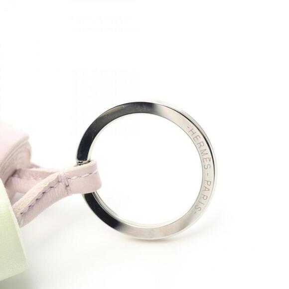 HERMES Pink Keyring - Picture 5 of 5